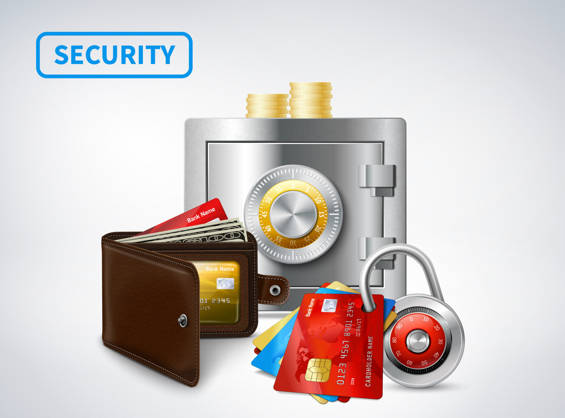 Money Realistic Security Set